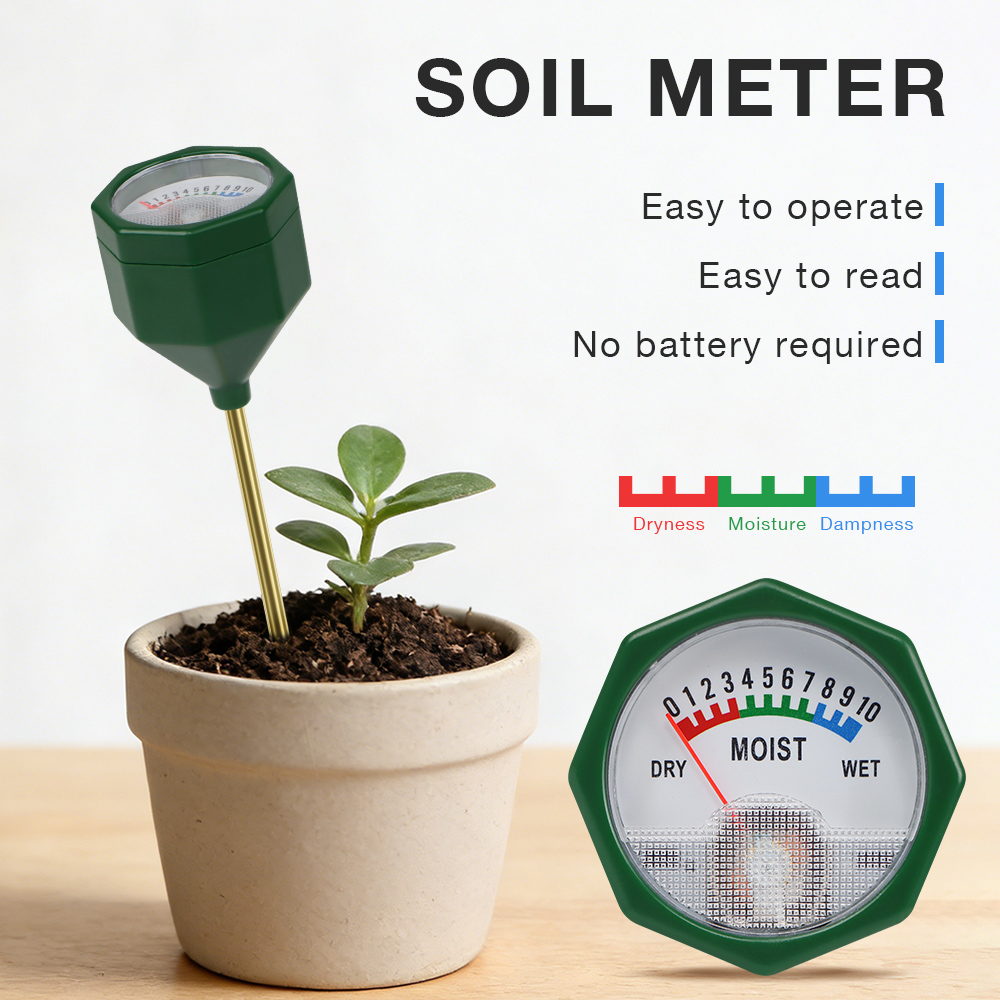 Gardening Tools Required - Medidor de Humedad del Suelo, Detector
