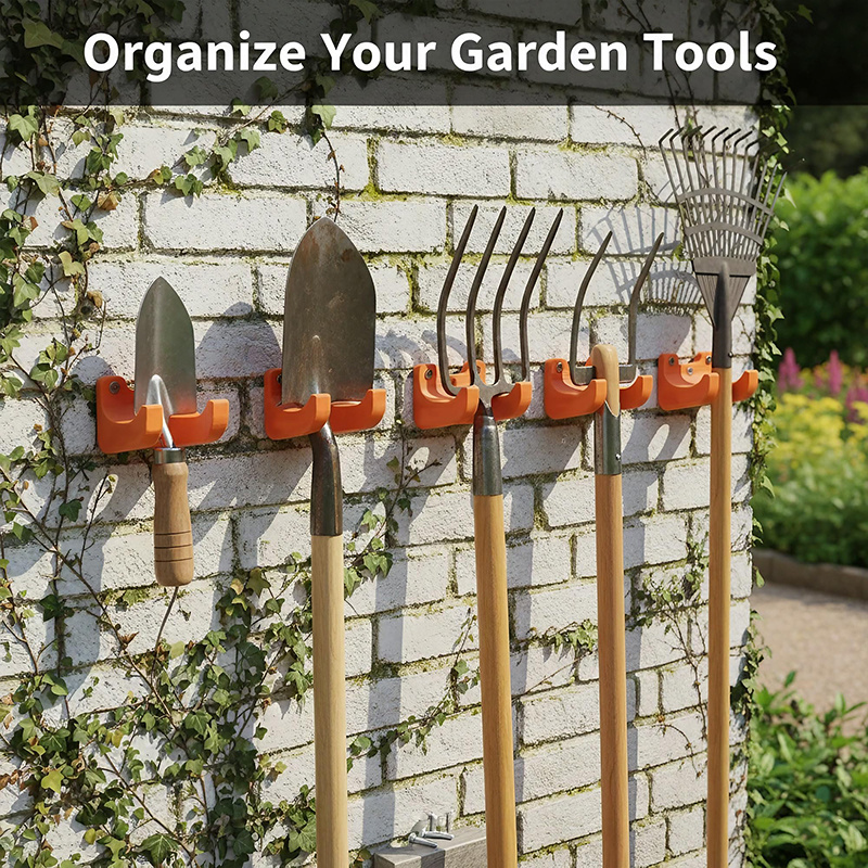 Gardening Tools Screwfix - 1-4 ganchos de pared para herramientas