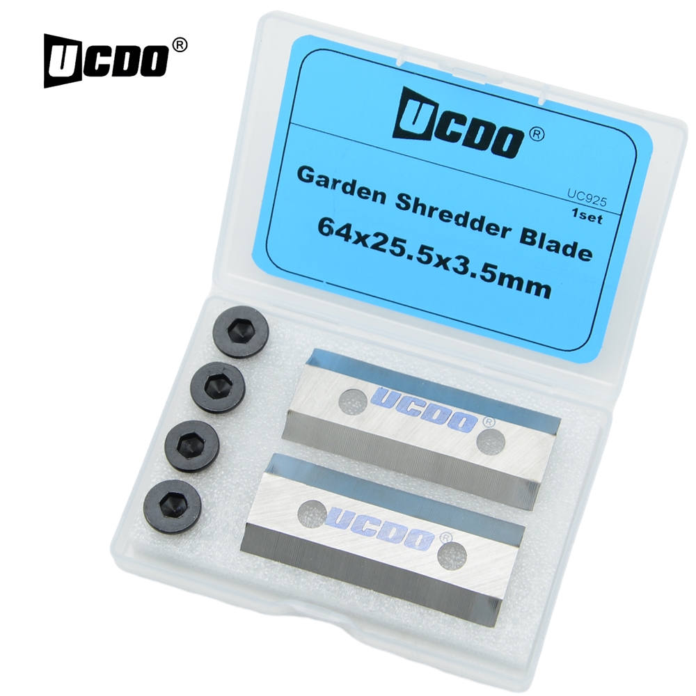 Gardening Tools Screwfix - UCDO-Juego de cuchillas trituradoras HSS para
