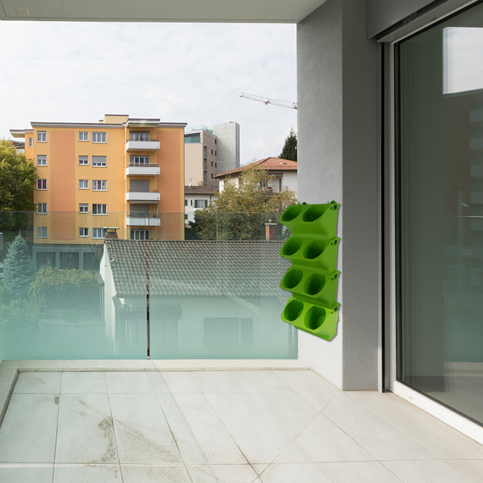 Juego de 4 Macetas Verticales  - Vertical Wall Planter reseña y precio