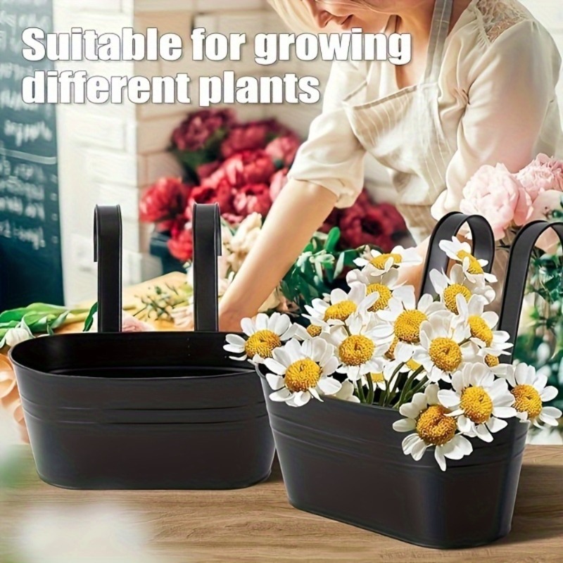 Macetas de flores colgantes de - Vertical Wall Planter reseña y precio