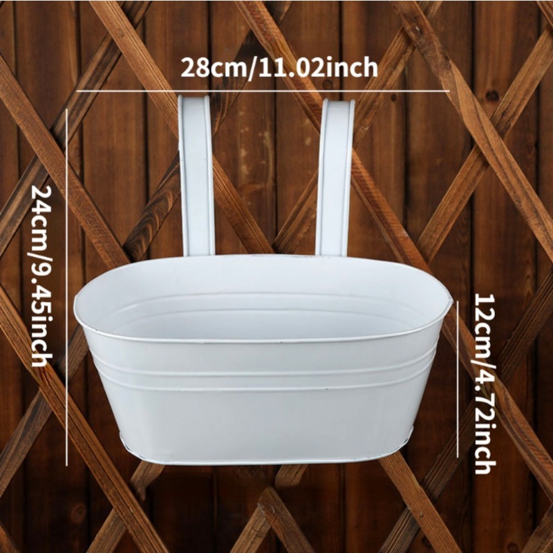 Macetas de flores colgantes de - Vertical Wall Planter reseña y precio