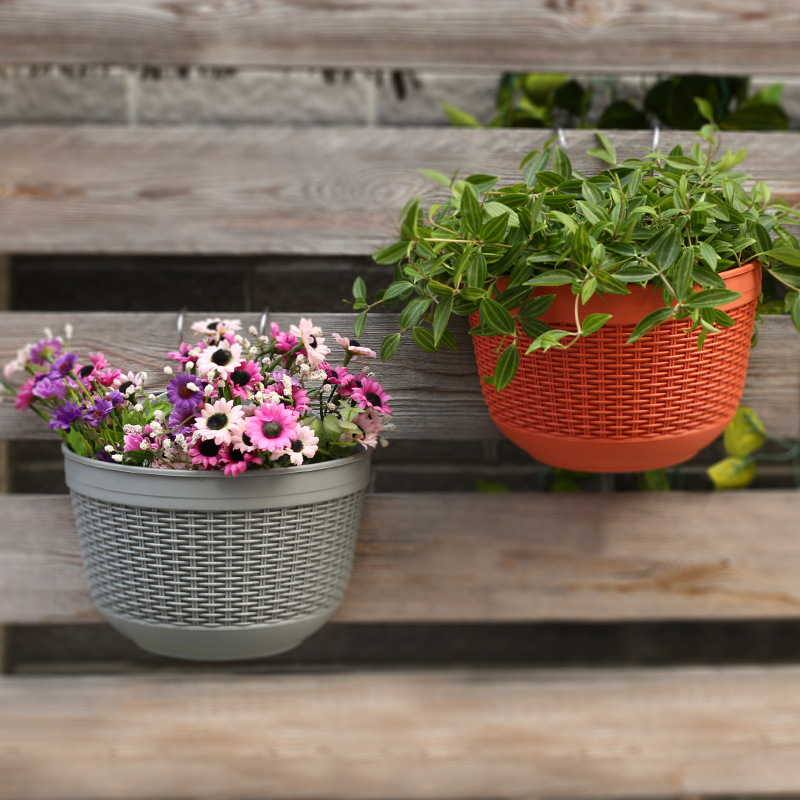 Maceta semicircular montada en - Vertical Wall Planter reseña y precio