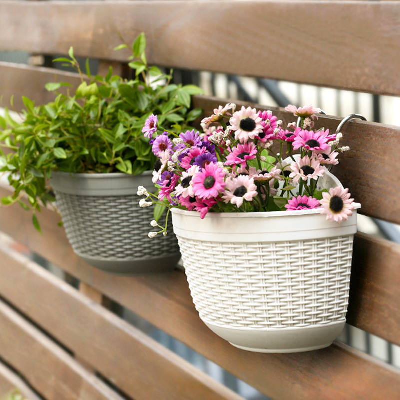 Maceta semicircular montada en - Vertical Wall Planter reseña y precio