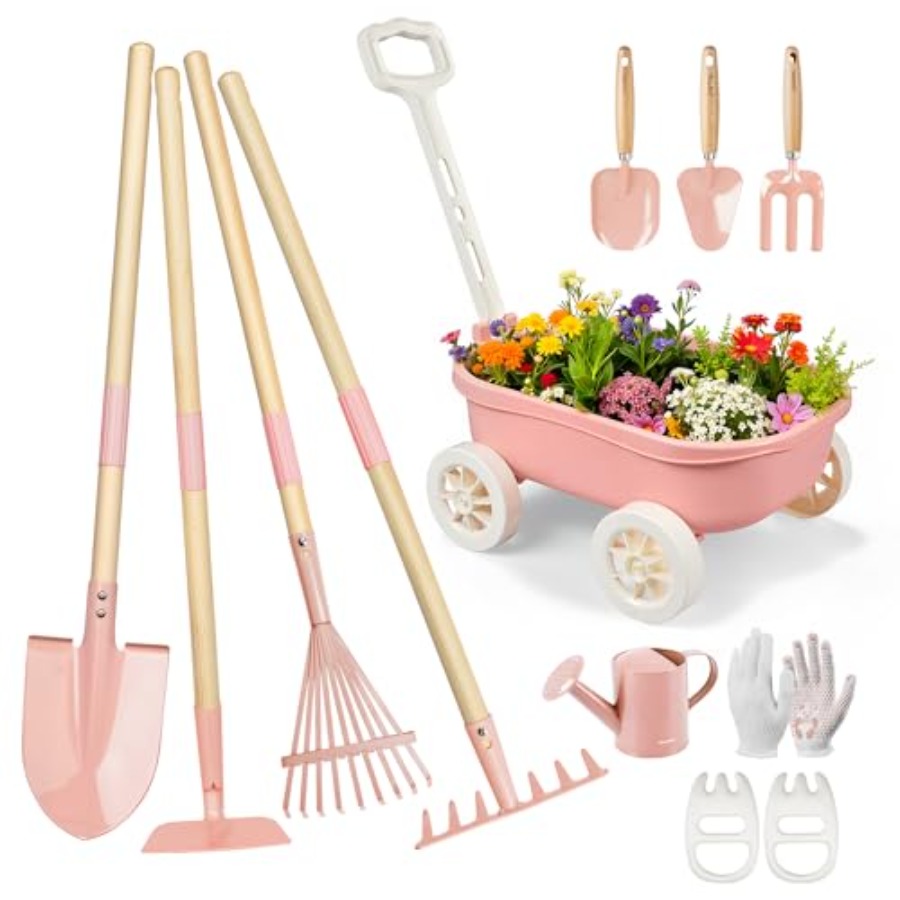 Juego de Jardinería con Carret - Gardening Tools Japan reseña y precio