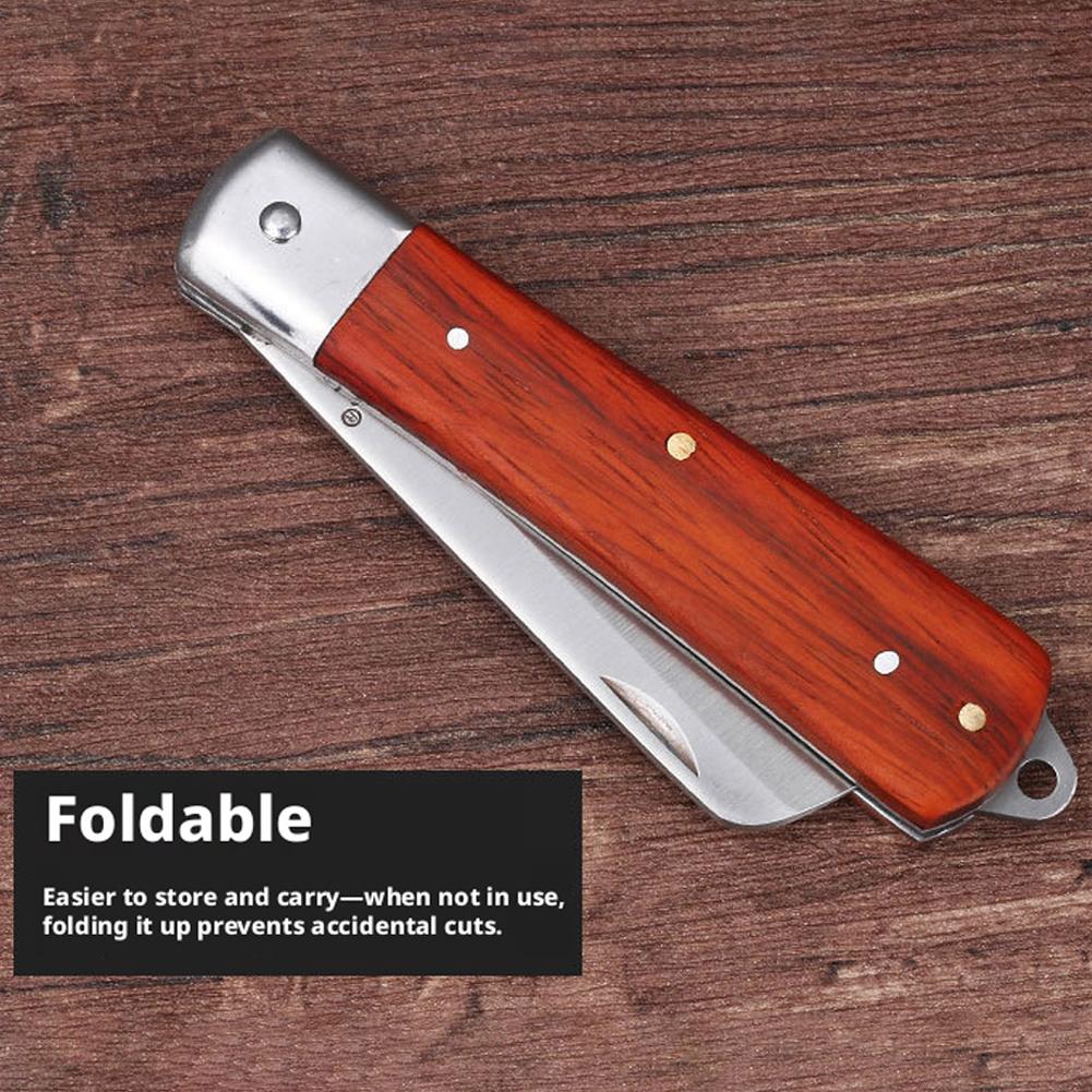 Cuchillo de injerto plegable c - Harvest Knife Garden reseña y precio