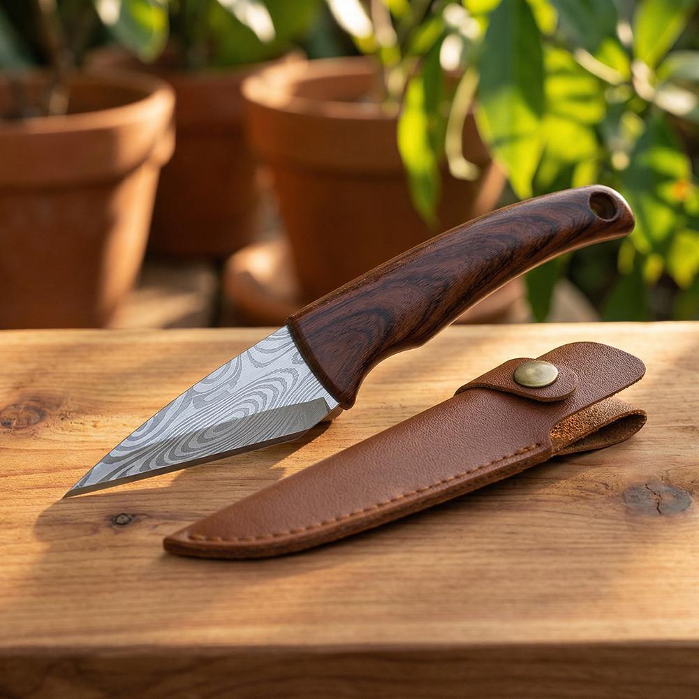 Cuchillo de injerto con mango  - Harvest Knife Garden reseña y precio