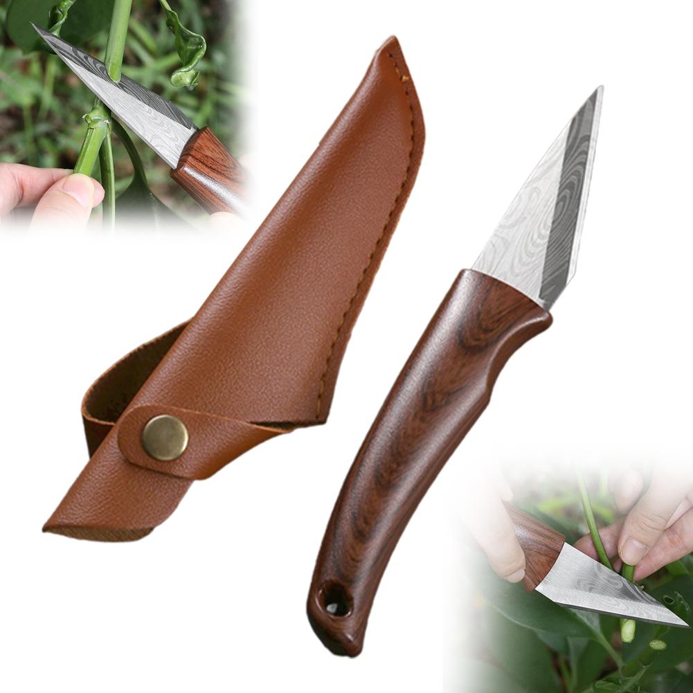 Cuchillo de injerto con mango  - Harvest Knife Garden reseña y precio