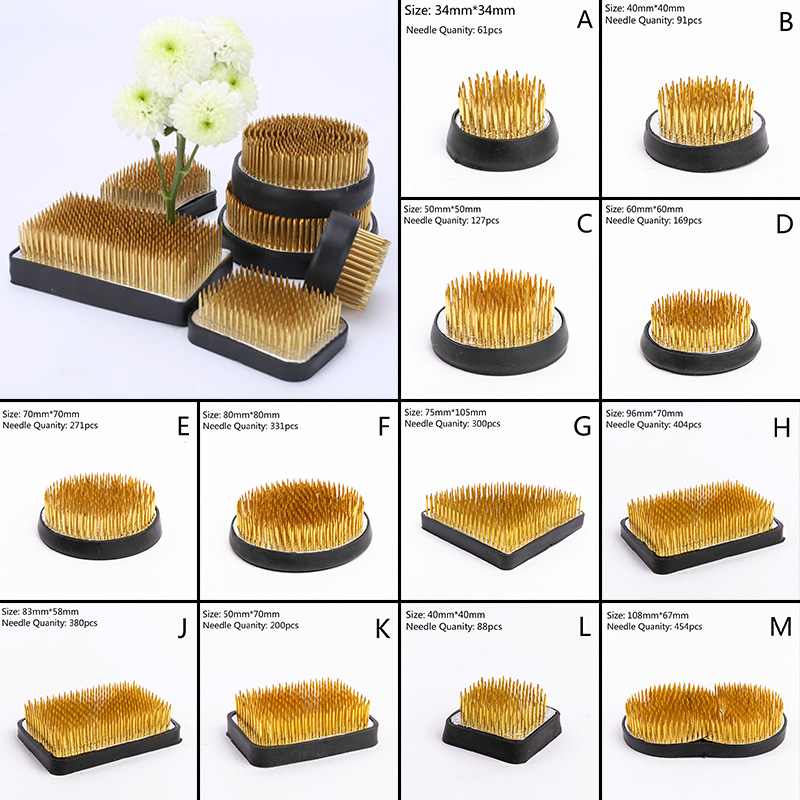 Ikebana Kenzan japonés, aguja  - Gardening Tools Japan reseña y precio