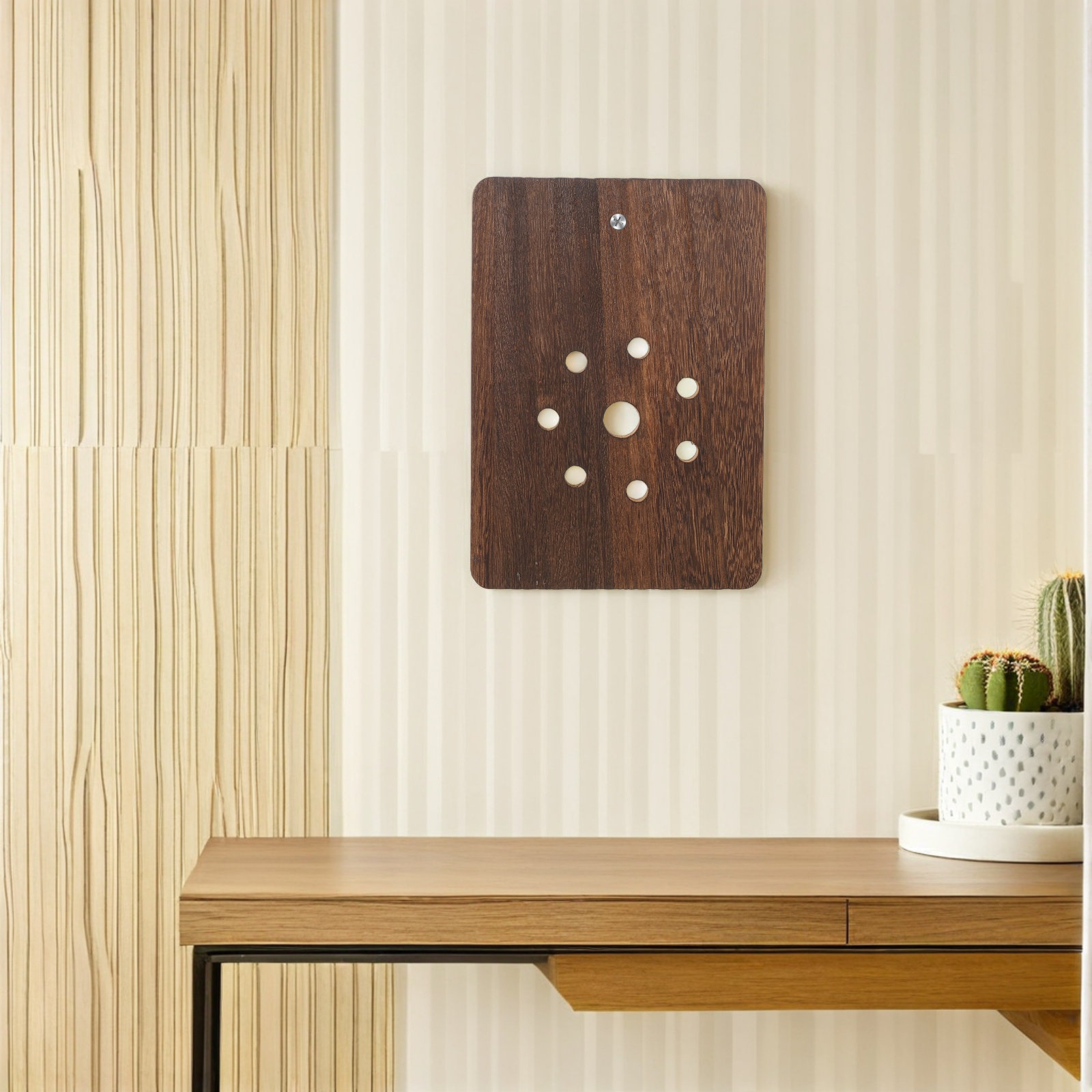 Panel de montaje de madera par - Vertical Wall Planter reseña y precio
