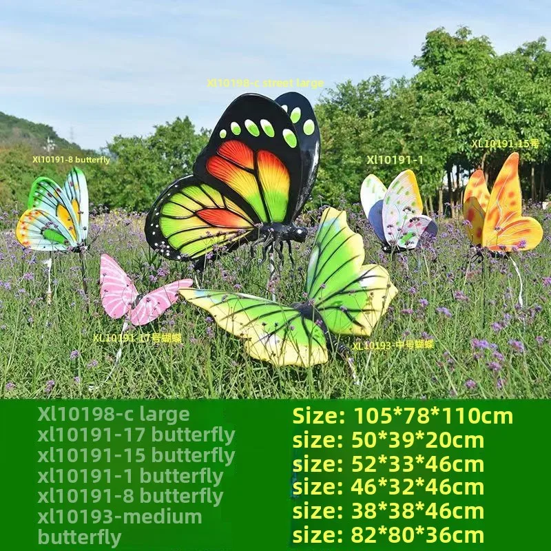 Escultura de mariposa al aire  - Gardening Tools Sketch reseña y precio