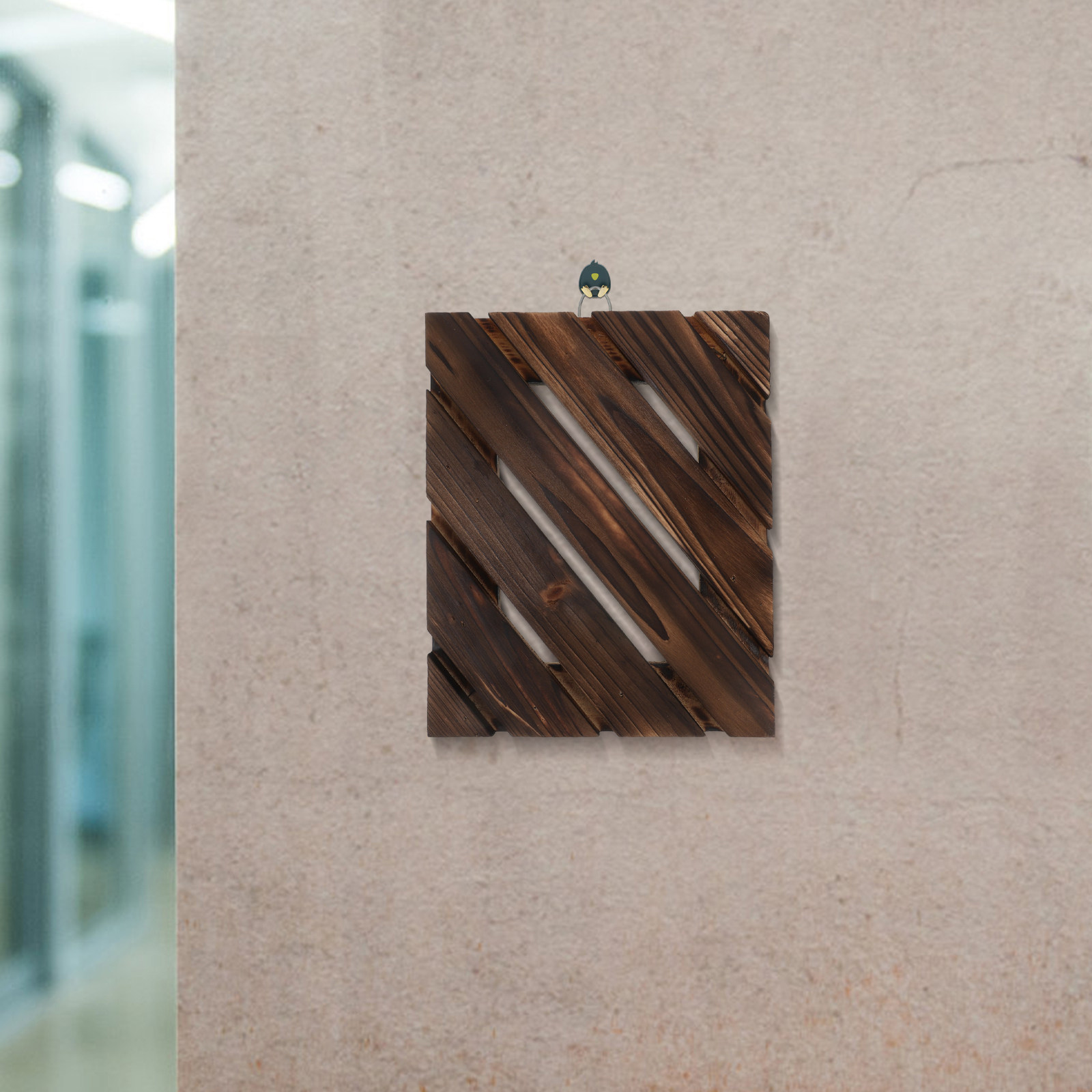 Macetero de pared de madera pa - Vertical Wall Planter reseña y precio