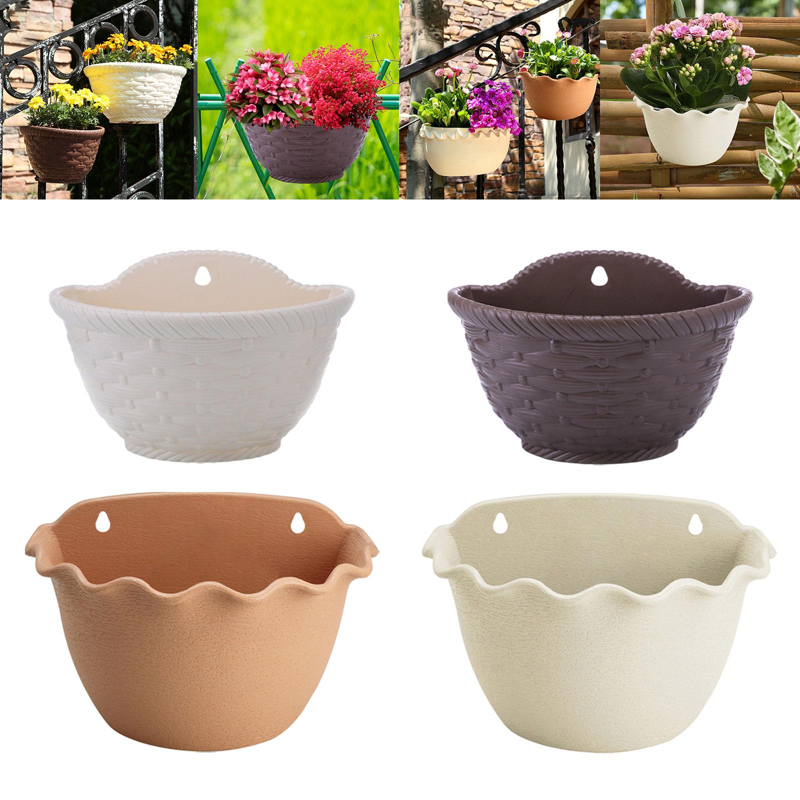 Maceta de flores colgante de p - Vertical Wall Planter reseña y precio