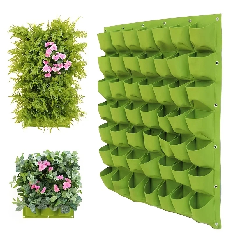 Nuevos bolsillos para colgar e - Vertical Wall Planter reseña y precio